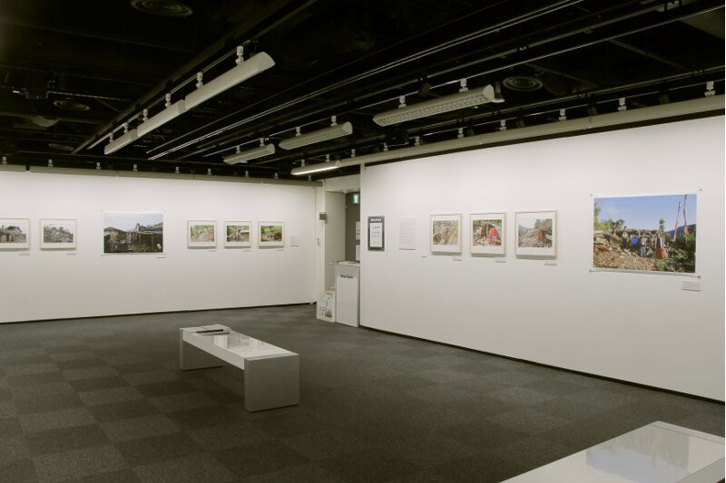 installation view at Nikon Salon Shinjyuku ,2016